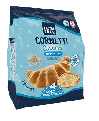 NUTRIFREE CORNETTI CLASSICI 4 PEZZI DA 50 G - Farmacia Murachelli Di Putelli dr. Giovanni