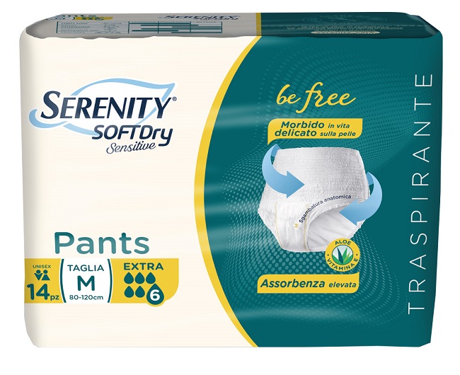 SERENITY PANTS SD SENSITIVE EXTRA M 14 PEZZI - Farmacia Murachelli Di Putelli dr. Giovanni