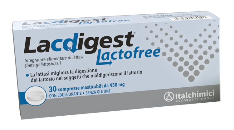 LACDIGEST LACTOFREE 30 COMPRESSE MASTICABILI - Farmacia Murachelli Di Putelli dr. Giovanni