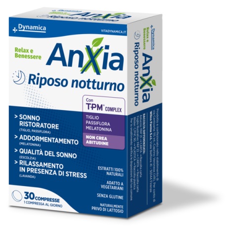 DYNAMICA ANXIA RIPOSO NOTTURNO 30 COMPRESSE - Farmacia Murachelli Di Putelli dr. Giovanni