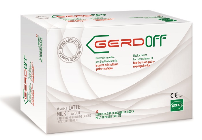 GERDOFF GUSTO LATTE 30 COMPRESSE - Farmacia Murachelli Di Putelli dr. Giovanni