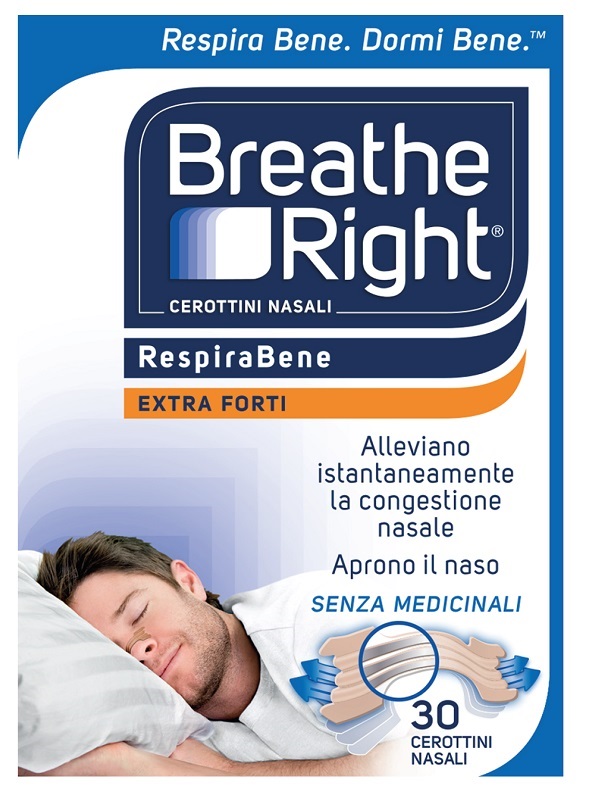CEROTTI NASALI BREATHE RIGHT EXTRA FORTE 30 PEZZI - Farmacia Murachelli Di Putelli dr. Giovanni