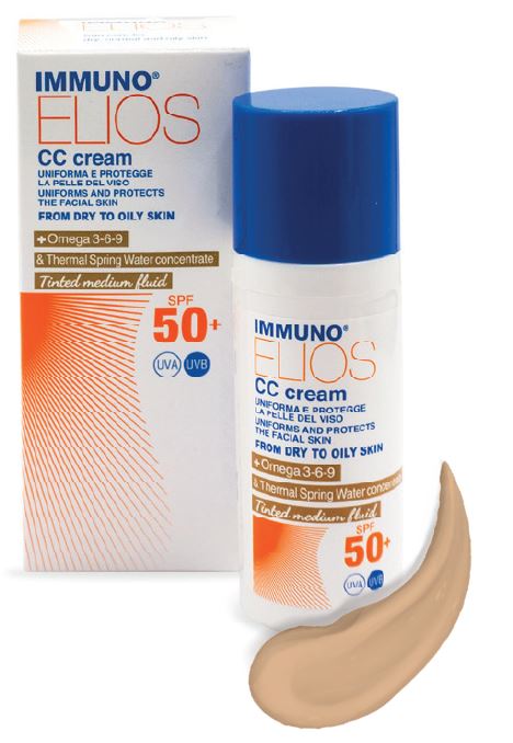 IMMUNO ELIOS CC CREAM SPF50+ TINTED MEDIUM 40 ML - Farmacia Murachelli Di Putelli dr. Giovanni