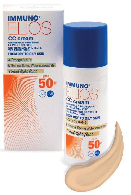 IMMUNO ELIOS CC CREAM SPF50+ TINTED LIGHT 40 ML - Farmacia Murachelli Di Putelli dr. Giovanni