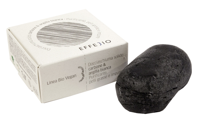 EFFEBIO DOCCIASCHIUMA SOLIDO CARBONE E ARGILLA BIANCA 75 G - Farmacia Murachelli Di Putelli dr. Giovanni