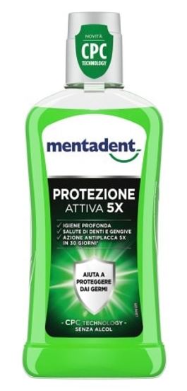 MENTADENT COLLUTORIO PROTEZIONE ATTIVA 400 ML - Farmacia Murachelli Di Putelli dr. Giovanni