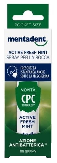 MENTADENT ACTIVE FRESH MINT 15 ML - Farmacia Murachelli Di Putelli dr. Giovanni