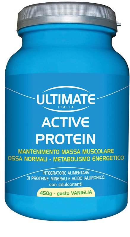 ULTIMATE ACTIVE PROTEIN VANIGLIA 450 G - Farmacia Murachelli Di Putelli dr. Giovanni