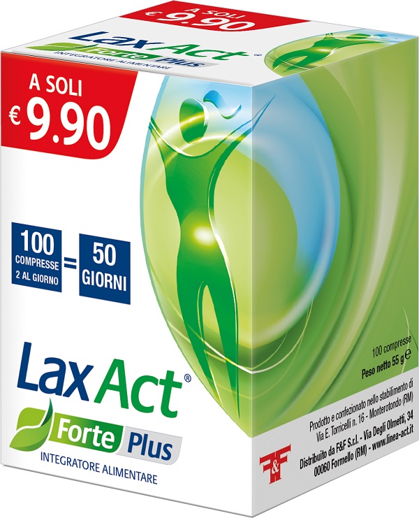 LAX ACT FORTE PLUS 100 COMPRESSE - Farmacia Murachelli Di Putelli dr. Giovanni