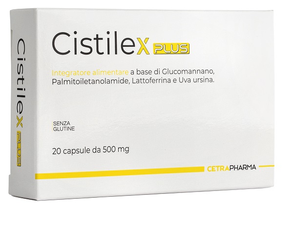 CISTILEX PLUS 20 CAPSULE DA 500 MG - Farmacia Murachelli Di Putelli dr. Giovanni