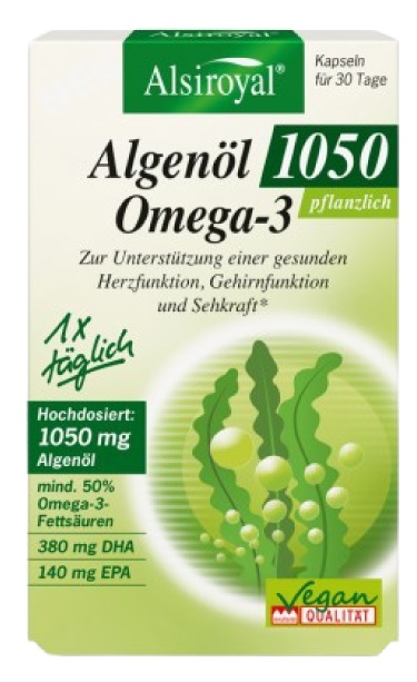 ALSIROYAL ALGENOL OMEGA 3 VEGETALE 30 CAPSULE - Farmacia Murachelli Di Putelli dr. Giovanni