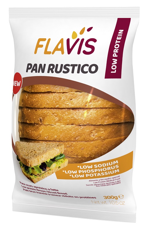 FLAVIS PAN RUSTICO APROTEICO 300 G - Farmacia Murachelli Di Putelli dr. Giovanni