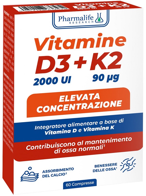 VITAMINE D3+K2 60 COMPRESSE - Farmacia Murachelli Di Putelli dr. Giovanni
