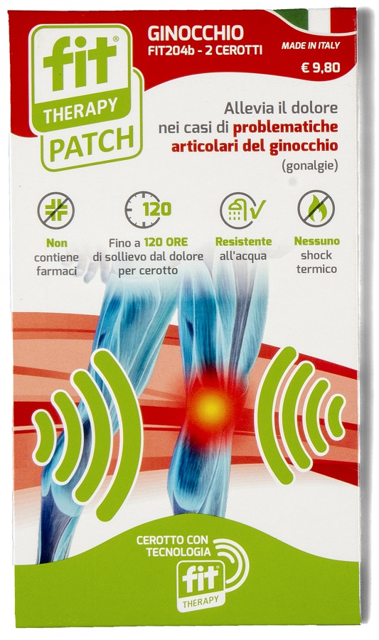 CEROTTO FIT THERAPY GINOCCHIO 2 PEZZI - Farmacia Murachelli Di Putelli dr. Giovanni