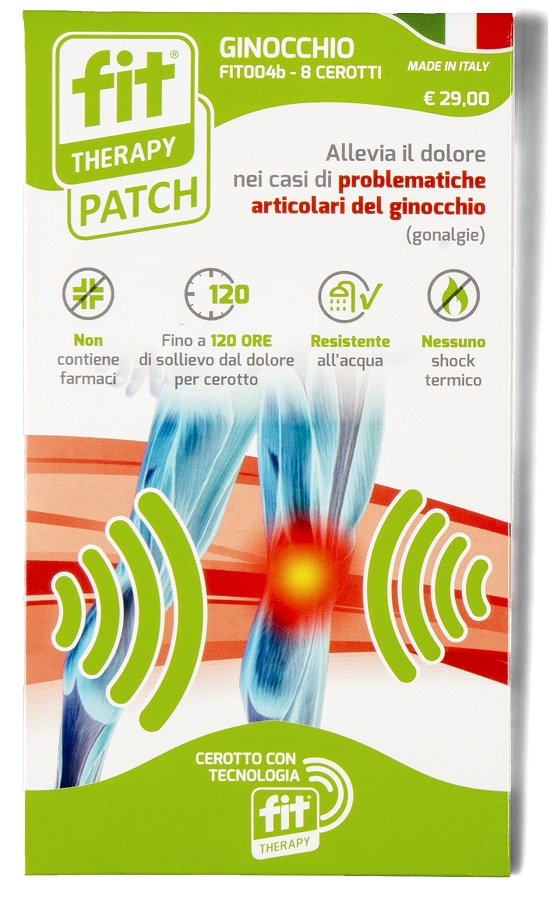 CEROTTO FIT THERAPY GINOCCHIO 8 PEZZI - Farmacia Murachelli Di Putelli dr. Giovanni