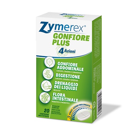 ZYMEREX GONFIORE PLUS 20 COMPRESSE - Farmacia Murachelli Di Putelli dr. Giovanni