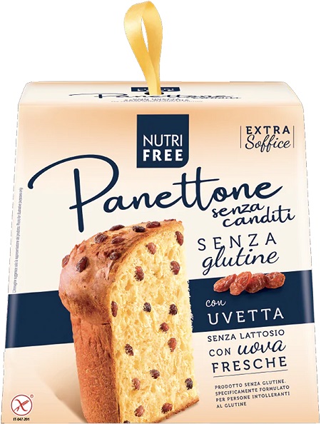 NUTRIFREE PANETTONE SENZA CANDITI 600 G - Farmacia Murachelli Di Putelli dr. Giovanni