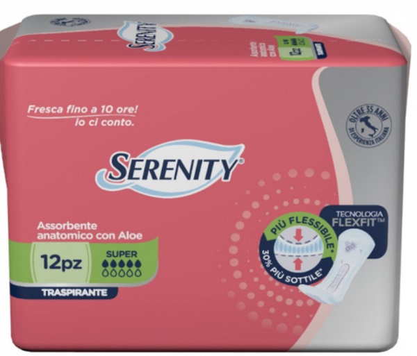 PANNOLONE PER INCONTINENZA SERENITY LIGHT LADY SUPER 12 PEZZI - Farmacia Murachelli Di Putelli dr. Giovanni