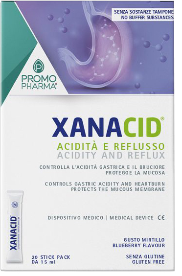 XANACID 20 STICK PACK DA 15 ML - Farmacia Murachelli Di Putelli dr. Giovanni