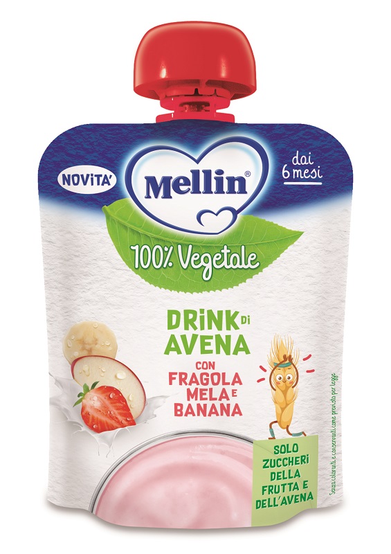 MELLIN POUCH AVENA MELA FRAGOLA BANANA 90 G - Farmacia Murachelli Di Putelli dr. Giovanni