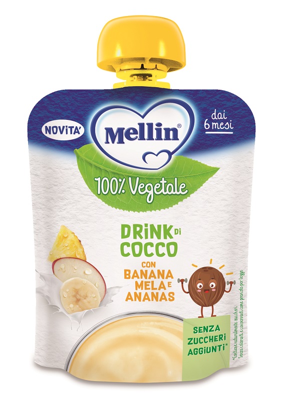 MELLIN POUCH COCCO MELA BANANA ANANAS 90 G - Farmacia Murachelli Di Putelli dr. Giovanni