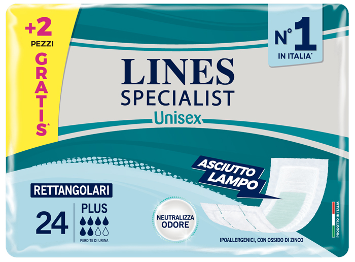 LINES SPECIALIST RETTANGOLARE 22+2 PEZZI - Farmacia Murachelli Di Putelli dr. Giovanni