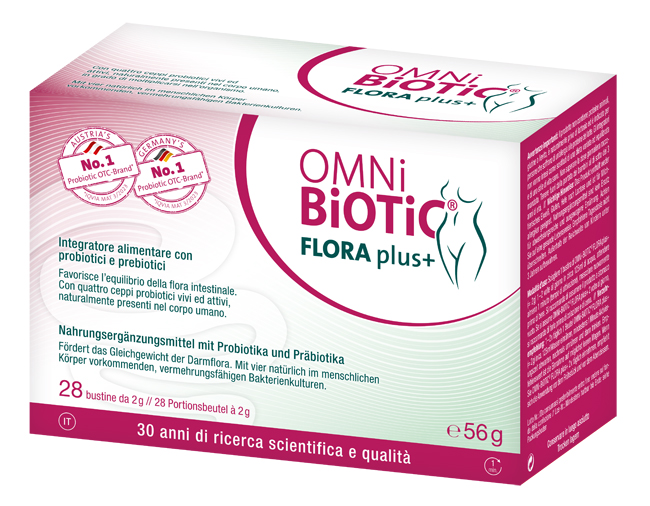 OMNI BIOTIC FLORA PLUS+ 28 BUSTINE DA 2 G - Farmacia Murachelli Di Putelli dr. Giovanni