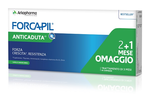 FORCAPIL ANTICADUTA 90CPR 2+1 MESE IN OMAGGIO - Farmacia Murachelli Di Putelli dr. Giovanni