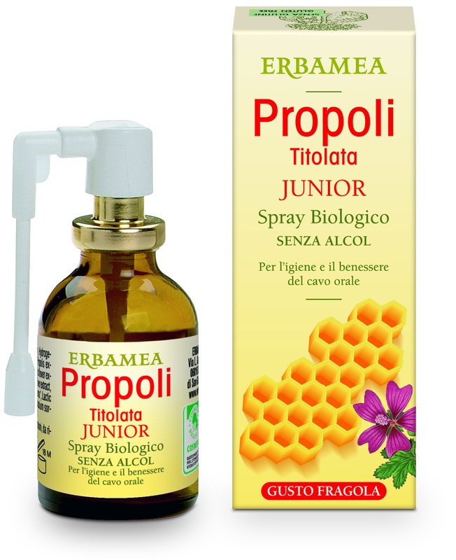 PROPOLI TITOLATA SPRAY JUNIOR BIOLOGICO 20 ML - Farmacia Murachelli Di Putelli dr. Giovanni