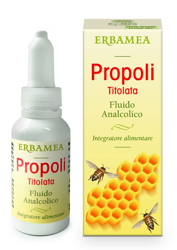 PROPOLI TITOLATA FLUIDO ANALCOLICO 30 ML - Farmacia Murachelli Di Putelli dr. Giovanni