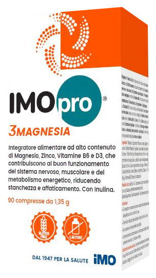 IMOPRO 3 MAGNESIA 90 COMPRESSE - Farmacia Murachelli Di Putelli dr. Giovanni