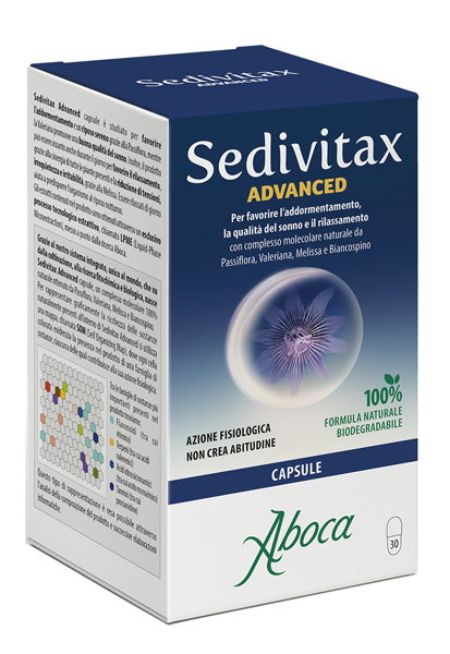 SEDIVITAX ADVANCED 30 CAPSULE - Farmacia Murachelli Di Putelli dr. Giovanni