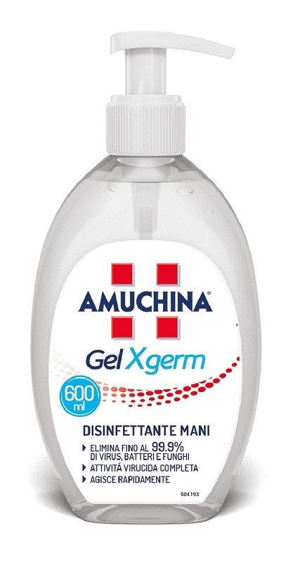 AMUCHINA GEL X-GERM DISINFETTANTE MANI 600 ML IT - Farmacia Murachelli Di Putelli dr. Giovanni