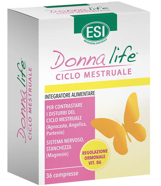 ESI DONNA LIFE CICLO MESTRUALE 36 COMPRESSE - Farmacia Murachelli Di Putelli dr. Giovanni