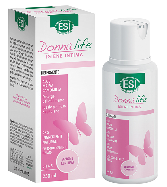 ESI DONNA LIFE DETERGENTE INTIMO LENITIVO 250 ML - Farmacia Murachelli Di Putelli dr. Giovanni