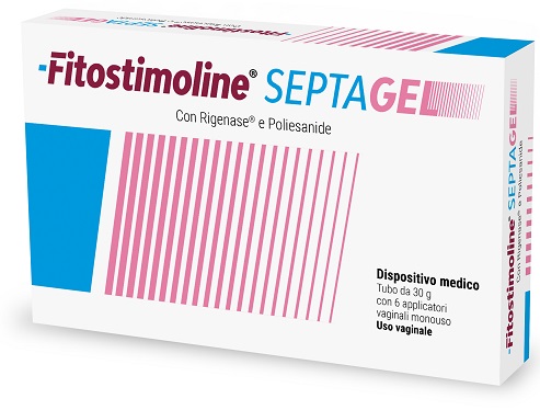 GEL VAGINALE FITOSTIMOLINE SEPTAGEL 30 G CON 6 APPLICATORI MONOUSO - Farmacia Murachelli Di Putelli dr. Giovanni