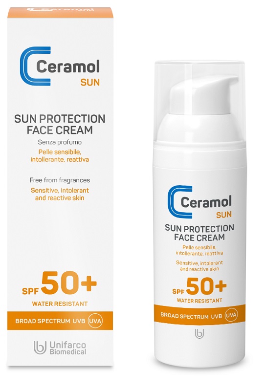 CERAMOL SUN PROTECTION FACE CREAM SPF50+ 50 ML - Farmacia Murachelli Di Putelli dr. Giovanni