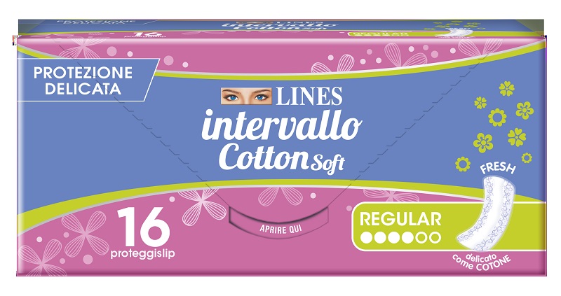 PROTEGGISLIP LINES INTERVALLO COTTON SOFT FRESH DISTESI 16 PEZZI - Farmacia Murachelli Di Putelli dr. Giovanni