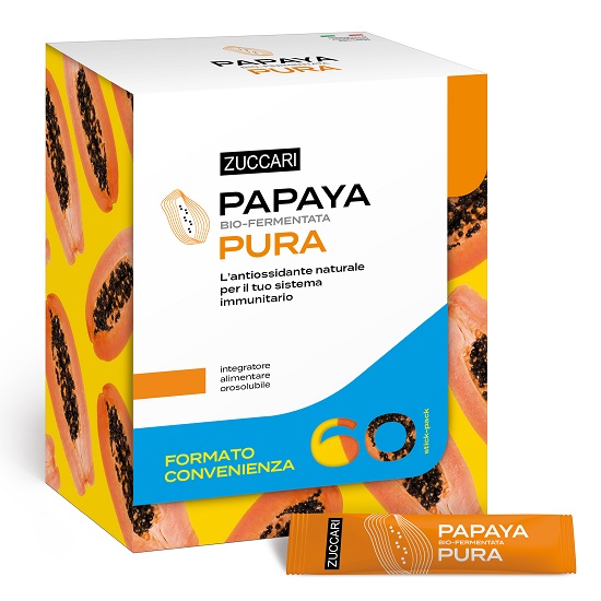 PAPAYA PURA 60 STICK PACK - Farmacia Murachelli Di Putelli dr. Giovanni