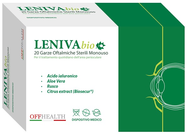 LENIVA BIOSECUR GARZE OFTALMICHE 20 PEZZI - Farmacia Murachelli Di Putelli dr. Giovanni