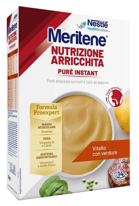 MERITENE PURE' INSTANT VITELLO CON VERDURE 1 KG - Farmacia Murachelli Di Putelli dr. Giovanni