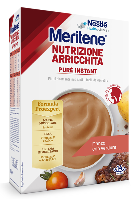 MERITENE PURE' INSTANT MANZO CON VERDURE 1 KG - Farmacia Murachelli Di Putelli dr. Giovanni