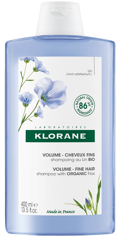 KLORANE SHAMPOO VOLUME FINE HAIR CON LINO 400 ML - Farmacia Murachelli Di Putelli dr. Giovanni