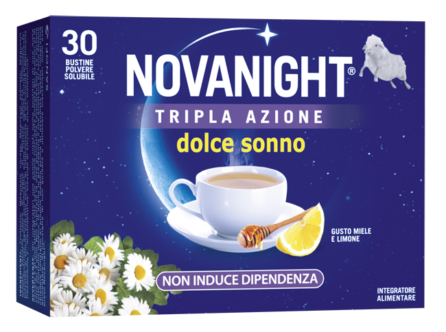NOVANIGHT TRIPLA AZIONE DOLCE SONNO 30 BUSTINE - Farmacia Murachelli Di Putelli dr. Giovanni