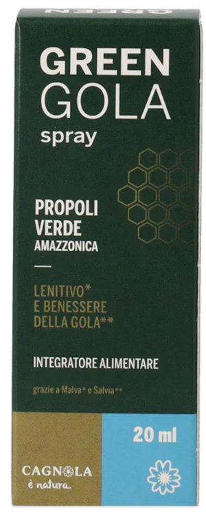 GREEN GOLA SPRAY 20 ML - Farmacia Murachelli Di Putelli dr. Giovanni