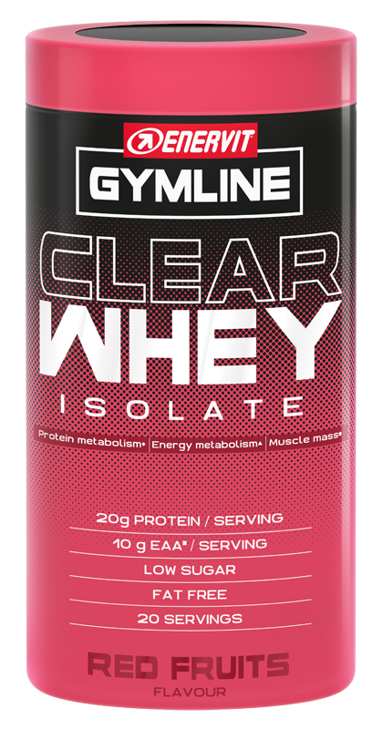 GYMLINE CLEAR WHEY ISOLATE RED FRUITS 480 G - Farmacia Murachelli Di Putelli dr. Giovanni