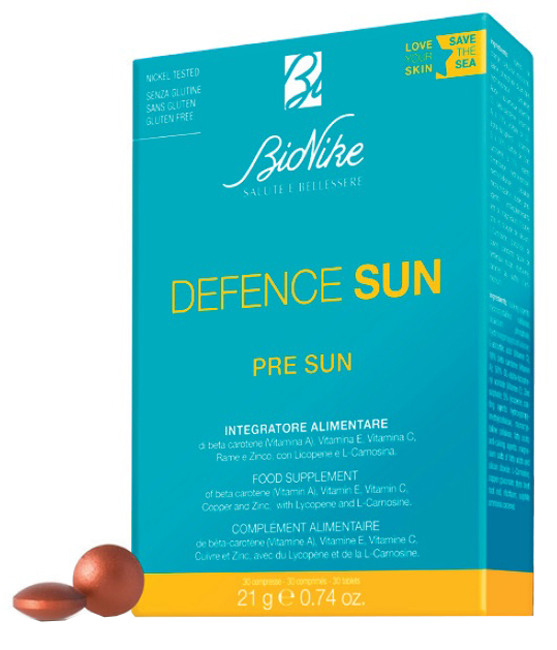 DEFENCE SUN PRE SUN 30 COMPRESSE - Farmacia Murachelli Di Putelli dr. Giovanni