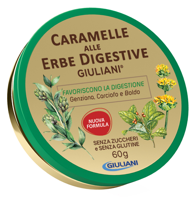 CARAMELLE DIGESTIVE SENZA ZUCCHERO NUOVA FORMULAZIONE 60 G - Farmacia Murachelli Di Putelli dr. Giovanni