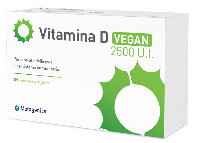 VITAMINA D 2500 UI VEGAN 84 COMPRESSE - Farmacia Murachelli Di Putelli dr. Giovanni