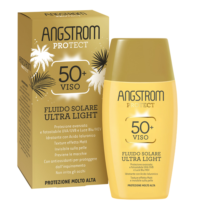 ANGSTROM FLUIDO SOLARE VISO ULTRA LIGHT SPF 50+ 40 ML - Farmacia Murachelli Di Putelli dr. Giovanni